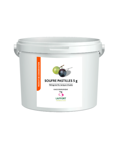 Soufre disques en 5g (kg)