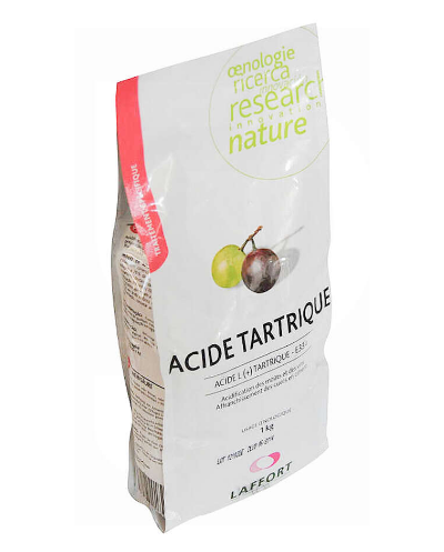 Acido Tartarico E334