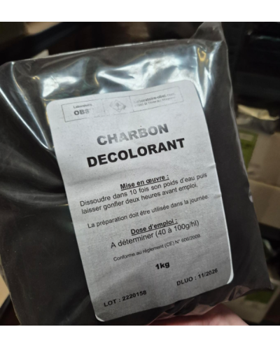 Charbon décolorant